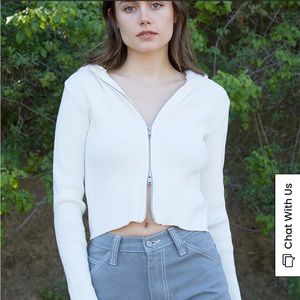 brandy Melville, hooded jacket